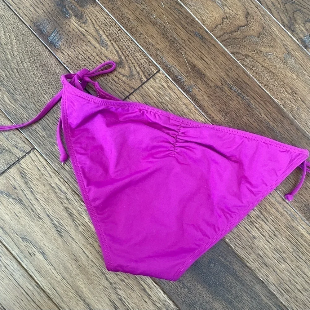 L*Space Oh La La Bikini Swim Bottom in Berry